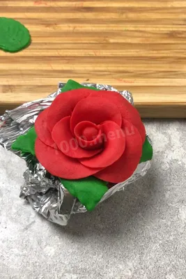 Розы из мастики рецепт фото пошагово и видео - 1000.menu
