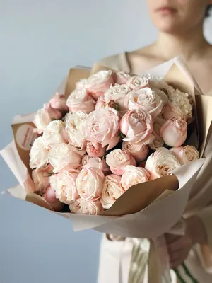 Пионовидные розы купить в Москве пионовые розы c доставкой недорого по цене  магазина Во имя розы