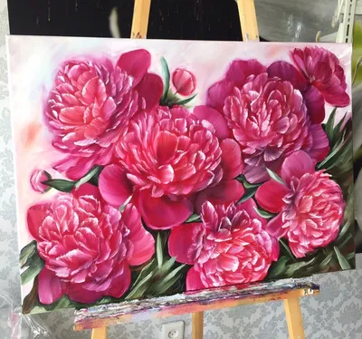Buy Painting Пионы - Art Compass Club
