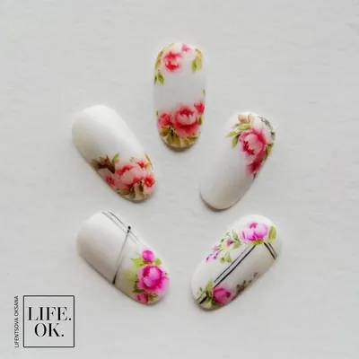 Пион – поистине роскошный цветок.... - Маникюр-дизайн ногтей. | Facebook
