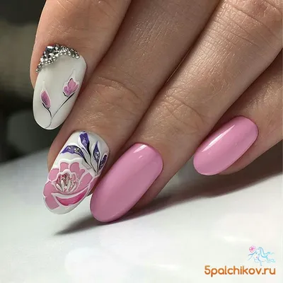 Пион – поистине роскошный цветок.... - Маникюр-дизайн ногтей. | Facebook