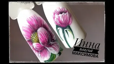 Наклейки на ногти цветы, акварельные цветочки, веточки, пионы, розы, лилия,  наклейки для дизайна ногтей, переводные наклейки, бабочки, слайдеры для  маникюра, стикеры для ногтей | AliExpress