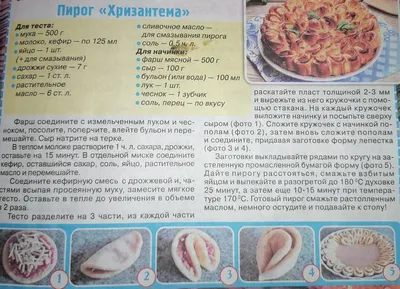 Пирог Хризантема /С МЯСОМ И КАПУСТОЙ.ОЧЕНЬ ВКУСНО! - YouTube