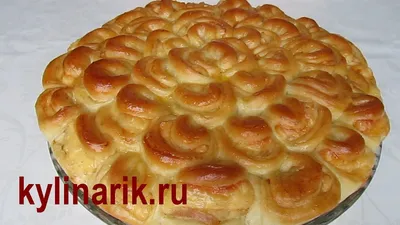 Мясной пирог \"Хризантема\" - покроковий рецепт з фото. Автор рецепта Nellya  . - Cookpad
