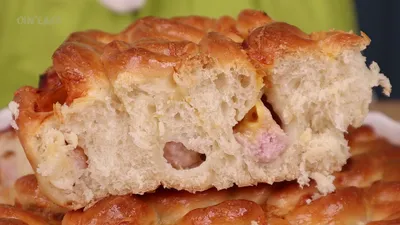 Мясной пирог «Хризантема» - рецепт автора Вероника