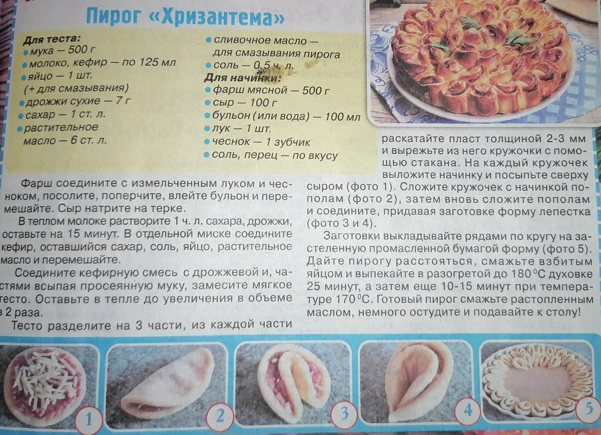 Рецепт Вкусного Пирога С Фото Пошагово