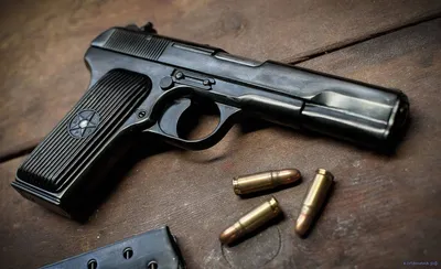Пистолет металлический ТТ G.33 20,5см купить в Томске - интернет магазин  Rich Family