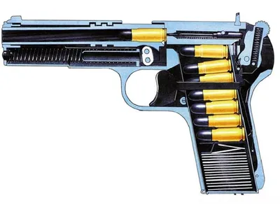 Охолощенный пистолет \"ТТ\" Златоуст - артикул ZL81921 - купить с бесплатной  доставкой по Москве