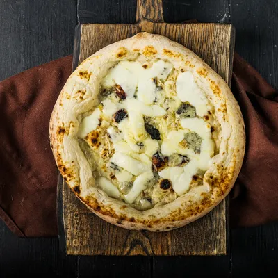 Купить № 823 пицца 4 сыра 🍕 с бесплатной доставкой в Перми