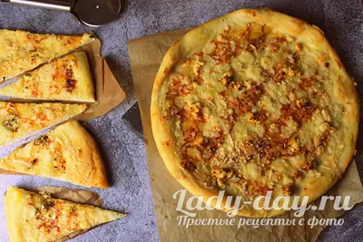 Пицца 4 сыра - Grill-Wine