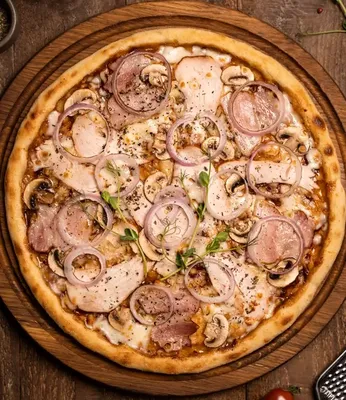Пицца барбекю рецепт с фото фотографии