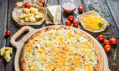 Пицца Постная без сыра - купить с доставкой на дом в СберМаркет