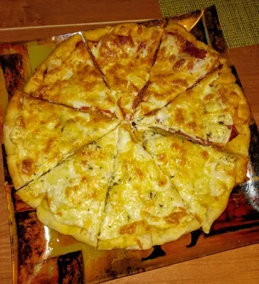 Пышная пицца 4 сыра - рецепт автора Мария