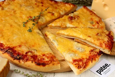 Заказать пиццу Пицца 4 сыра 30 см на тонком в Сакуре с доставкой на дом или  в офис в г. Апатиты