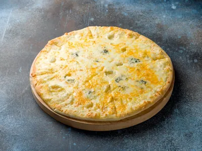 Заказать Пицца 4 сыра с доставкой в Пушкино, Ивантеевке | Пекарня Сыр да  мука