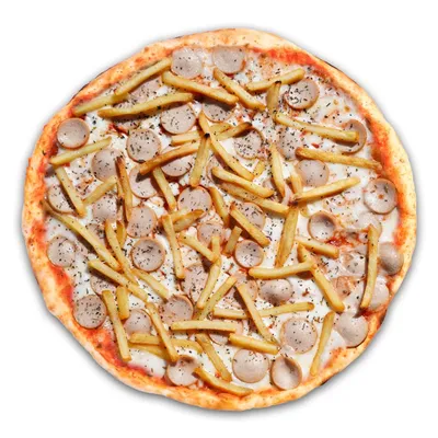 Пицца детская с сосисками (40 см классическое без борта) - PizzaHome