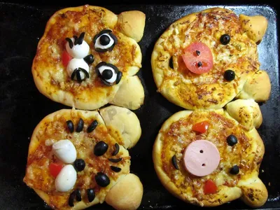 Пицца для детей рецепт с фото фотографии