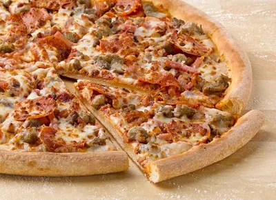 Пицца Папа Джонс / Papa John's Батя Джонс - «🍕 Батя плохого не посоветует.  Расскажу о новинке от Papa John's, приуроченной к выходу фильма Батя. В  кино не пойду, но пиццу попробую.» | отзывы