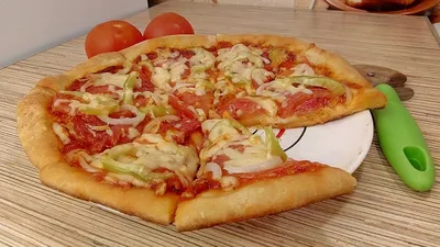 ПИЦЦА НА КЕФИРЕ без дрожжей / Быстрое и Вкусное Тесто для Пиццы на Кефире!  - YouTube