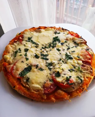 Пицца на кефире - рецепт автора Плюшки от Танюшки