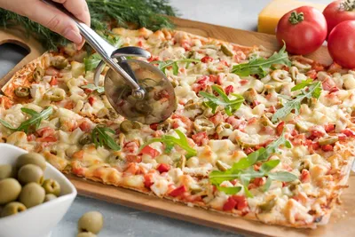 Пицца на лаваше рецепт с фото фотографии