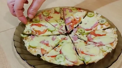 Сырная пицца рецепт - как приготовить из лаваша в домашних условиях