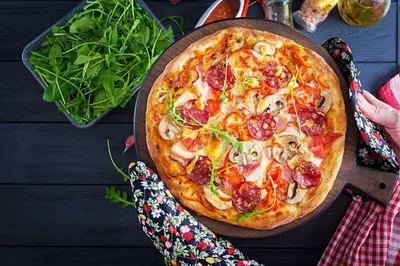 Пицца из лаваша в духовке | Проект Роспотребнадзора «Здоровое питание»