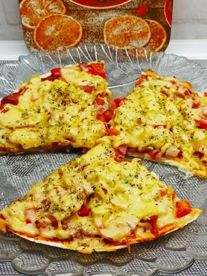 Супер быстрая пицца на тортилье(лаваше) - Афинские Новости