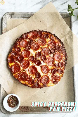 Homemade pepperoni pizza Recipe - Moulinex