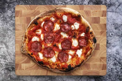 Sweet and Spicy Tomato Basil Pepperoni Pizza. - Half Baked Harvest