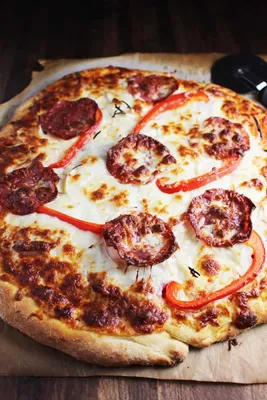 Pepperoni Alfredo Pizza - Simply Scratch Made