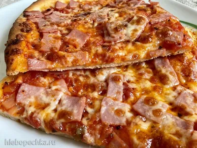 Пицца на толстом тесте в духовке рецепт с фото пошагово - 1000.menu