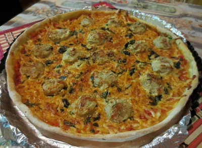 Готовим дома: пицца в духовке и тесто для пиццы. Получается вкуснее, чем в  ресторане | Душевная кухня | Дзен