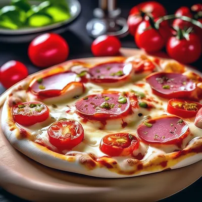 Тонкая пицца с колбасой и кукурузой - проверенный рецепт / Тонкая пицца,  как в пиццерии - YouTube
