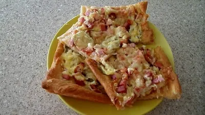 Пицца на сковороде за 5 минут - пошаговый рецепт с фото на Готовим дома