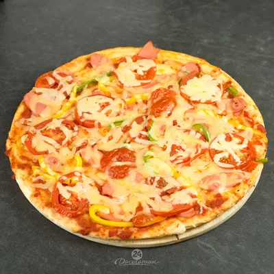 Пицца в духовке простой пошаговый рецепт с колбасой и сыром | Простые  рецепты с фото