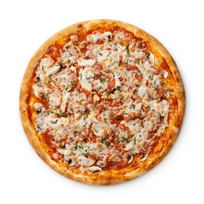 Пицца с курицей и грибами в духовке рецепт с фото пошагово - 1000.menu