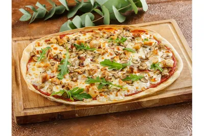 Пицца с курицей и грибами - интернет-магазин Домашняя Кулинария