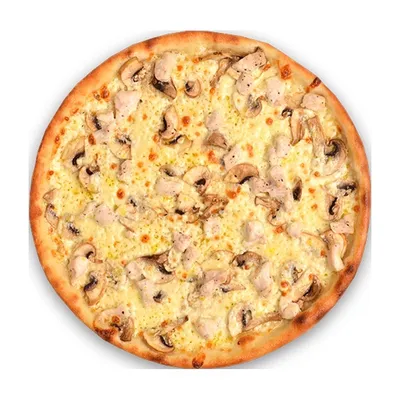 Пицца Куриная с грибами / 30 см - SushiHoll - cуши, роллы и сеты с  доставкой в Днепре