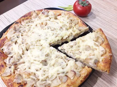 Пицца Курица с грибами 30 см Супертесто PizzaHut® | Количество хлебных  едениц, калорийность | Dia-App