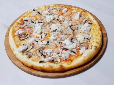 Пицца с курицей и грибами от 390 руб. заказать в Samurai