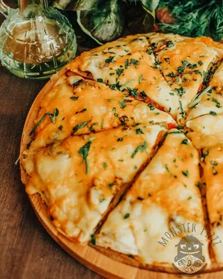 Пицца с курицей и грибами - интернет-магазин Домашняя Кулинария
