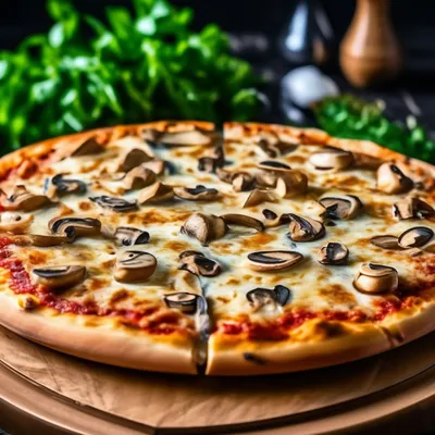 Пицца с курицей и грибами — ООО НОВЫЙ КОЛОС