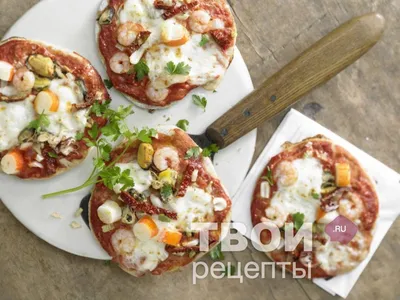 Вкусный Рецепт: Салат с крабовыми палочками и креветками