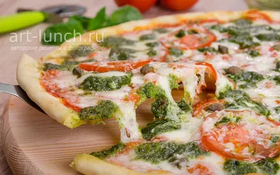 Пицца Маргарита с моцареллой и пармезаном рецепт – Европейская кухня: Паста  и пицца. «Еда»