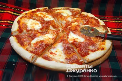 Рецепты от Webspoon - ДОМАШНЯЯ ПИЦЦА С ТОМАТАМИ И МОЦАРЕЛЛОЙ🍕 Домашняя  пицца — самая вкусная и самая сытная. Сегодня предлагаю вам рецепт пиццы с  томатами и сыром Моцарелла. Для яркости красок я