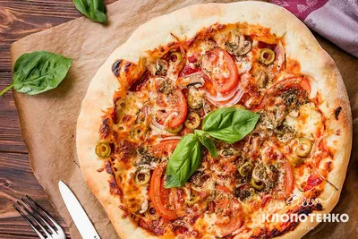 Пицца с моцареллой - рецепт приготовления с фото от Maggi.ru