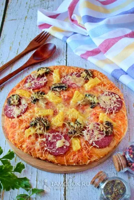 Пицца с сыром - пошаговый рецепт с фото на Повар.ру