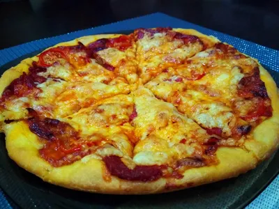 Вкусный Рецепт: Пицца пепперони