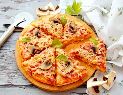 Пицца «Салями пиканте» рецепт – Итальянская кухня: Паста и пицца. «Еда»